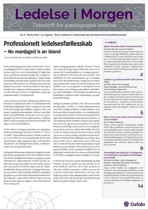 Ledelse i Morgen, Årgang 23, Nr. 6. Marts 2020 (E-tidsskrift