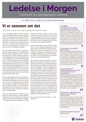 Ledelse i Morgen Årgang 23, Nr. 2. Oktober 2019  (E-tidsskri