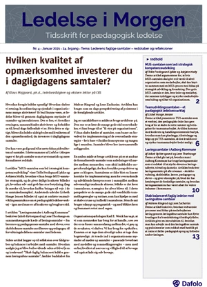 Ledelse i Morgen, Årgang 24, Nr. 4 Januar 2021 (E-tidsskrift