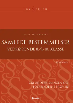 Samlede bestemmelser, 36. udgave