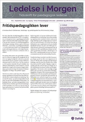 Ledelse i Morgen, Årgang 25, Nr. 1. September 2021