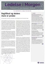 Ledelse i Morgen. Årgang 24, Nr. 3. November 2020 (E-tidsskr