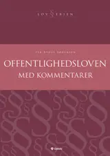 Offentlighedsloven med kommentarer E-bog