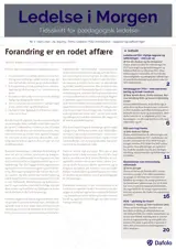 Ledelse i Morgen, Årgang 24,Nr. 7. April 2021 (E-tidsskrift)