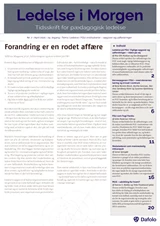 Ledelse i Morgen, Årgang 24,Nr. 7. April 2021 (E-tidsskrift)