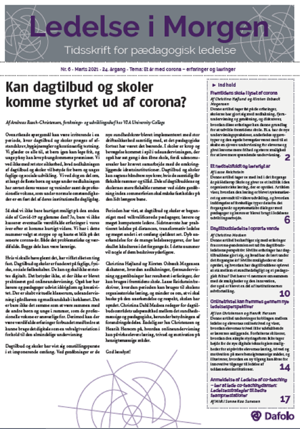Ledelse i Morgen, Årgang 24, Nr. 6. Marts 2021 (E-tidsskrift