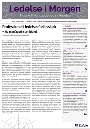 Ledelse i Morgen, Årgang 23, Nr. 6. Marts 2020 (E-tidsskrift