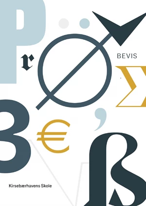 Omslag til bevis med navn, tegn